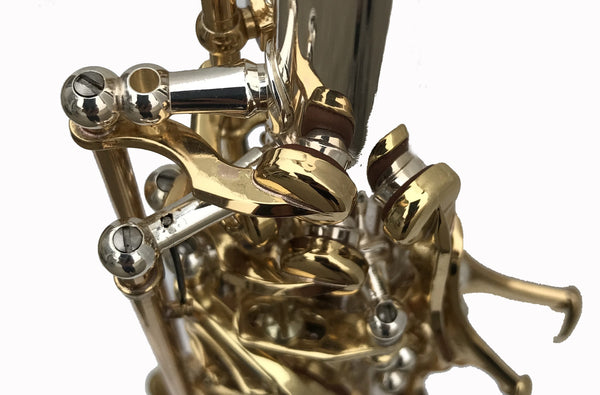 Kenny G ES-Series - Straight Bb Soprano Saxophone Silver Body/Lacquered Keys