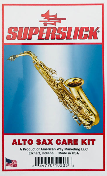 SuperSlick Alto Sax Care Kit