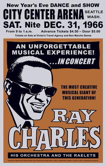 Ray Charles Poster