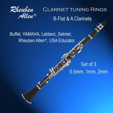Clarinet Tuning Rings Set of 3 - 2 Sets
