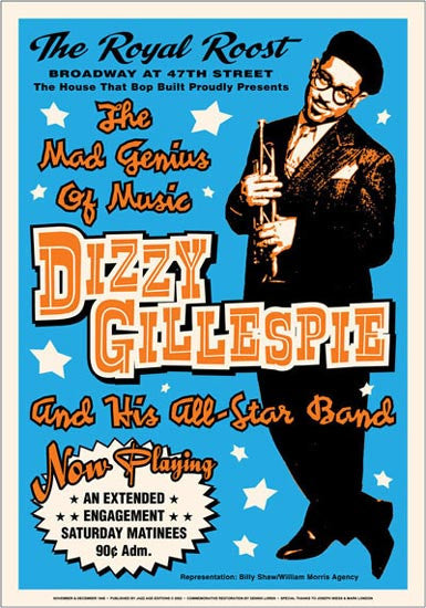 Dizzy Gillespie Poster